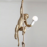 Monkey Lamp Gold Left Светильник Подвесной