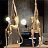 Monkey Lamp Gold Right Светильник Подвесной