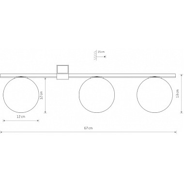 Потолочный светильник Pik 10301
