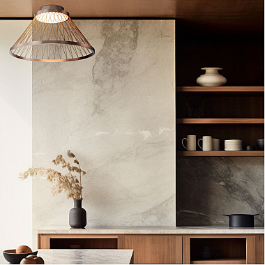 Потолочный светильник Cesta 40019/1 LED коричневый