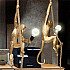 Monkey Lamp Gold Left Светильник Подвесной