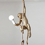 Monkey Lamp Gold Right Светильник Подвесной