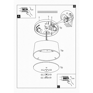 Потолочный светильник Fonsea 94306