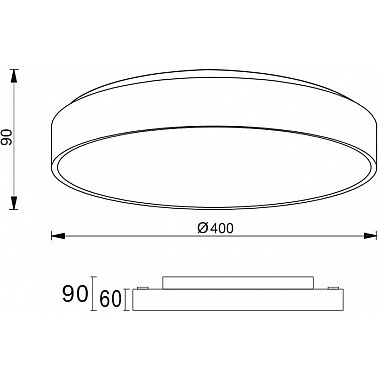 Потолочный светильник Menkar 348198