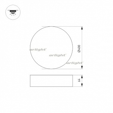 Потолочный светильник RONDO 034814
