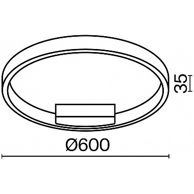 Потолочный светильник Rim MOD058CL-L35WK