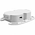 Потолочный светильник Mercury 5552-36W-D217-3/4K-WH+BK