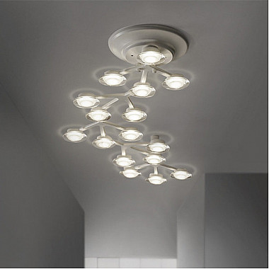 Artemide Led Net Line L205 светильник настенно-потолочный LED*37