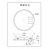 Потолочный светильник Focus MR9050-CL