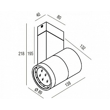 Потолочный светильник DL18422 DL18422/11WW-White Dim