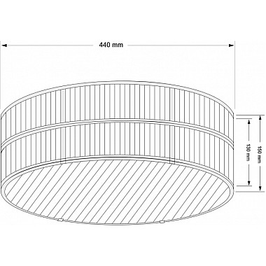 Потолочный светильник Lavone LAV-PLM-6(P)440-2