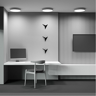 Потолочный светильник Zon C032CL-45W2.7K-RD-W