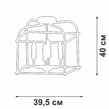 Потолочный светильник V3768-1/4PL
