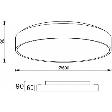 Потолочный светильник Menkar 348202