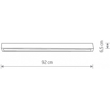 Потолочный светильник Straight Ceiling Led M 7598