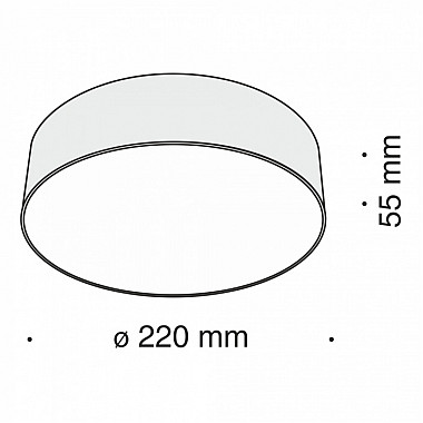 Потолочный светильник Zon C032CL-L32B4K