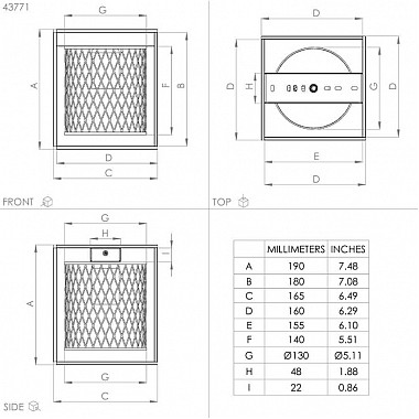 Потолочный светильник Catterick 43771