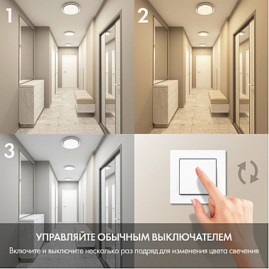 Потолочный светильник Cany DK6515-WH/1