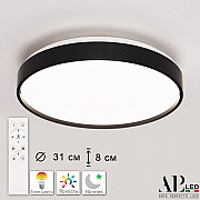 Потолочный светильник Toscana PRO 3315.XM302-2-328/18W Black TD