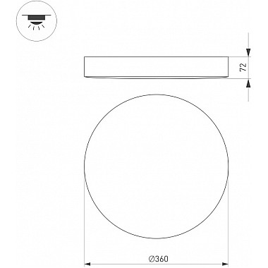 Потолочный светильник SP-FLOWER 049802