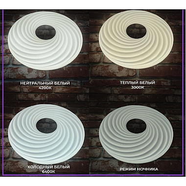 Потолочный светильник Флорес 45440.45.90.77RGB