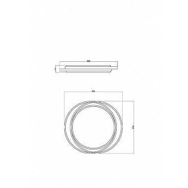 Потолочный светильник Lisoa Market FR10031CL-L98W