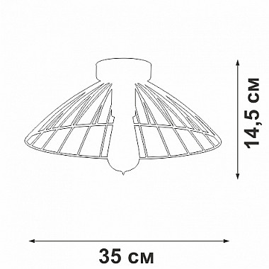 Потолочный светильник V3036-1/1PL