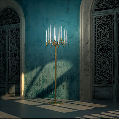 Торшер Floor Lamp Gold by Il Pezzo Mancante