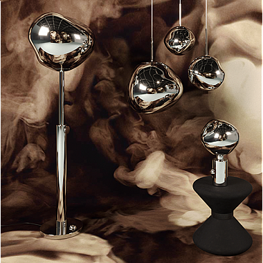 Торшер Melt Chrome by Tom Dixon