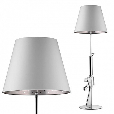 Торшер Flos Guns Lounge Gun Chrome by Philippe Starck