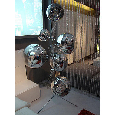 Торшер Mirror Ball Tripod Stand by Tom Dixon